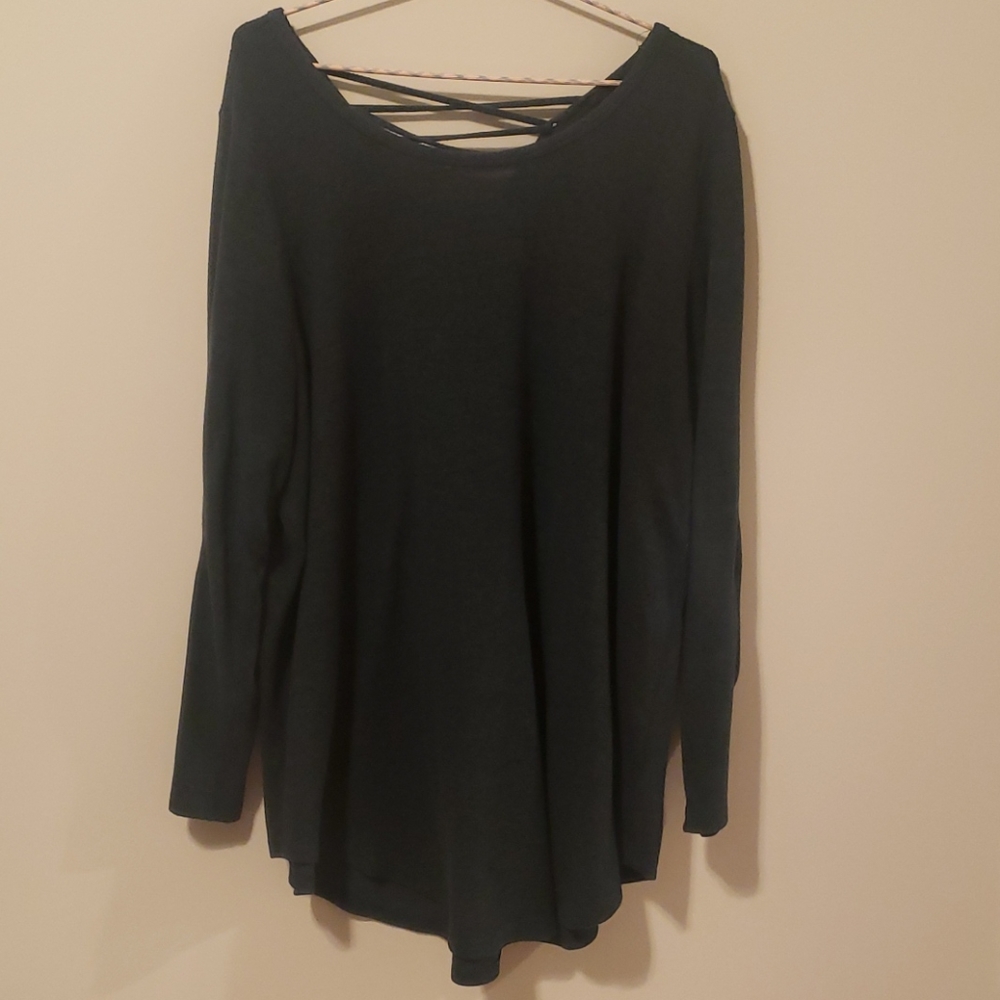 Torrid Criss-Crossed Back Sweater